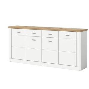 Sideboard  Accadia ¦ weiß ¦ Maße (cm): B: 195 H: 87 T: 40