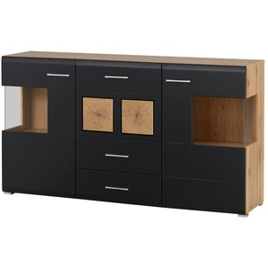 Sideboard  Cortina ¦ schwarz ¦ Maße (cm): B: 170 H: 94 T: 42