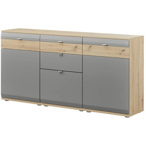 Sideboard  Eldena ¦ grau ¦ Maße (cm): B: 180 H: 90 T: 40