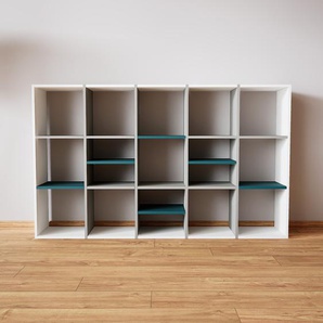 Sideboard Grau - Designer-Sideboard: Hochwertige Qualität, einzigartiges Design - 195 x 117 x 34 cm, Individuell konfigurierbar