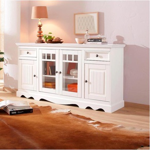 Sideboard HOME AFFAIRE Melissa, weiß, B:169cm H:85cm T:45cm, Sideboards, Kommode, Breite 169 cm