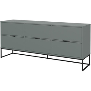 Sideboard  Linera ¦ grün ¦ Maße (cm): B: 176 H: 76 T: 43