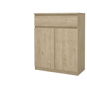 Sideboard  Nardo ¦ holzfarben ¦ Maße (cm): B: 80,4 H: 100,4 T: 40