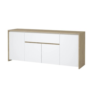 Sideboard  Neirone ¦ weiß ¦ Maße (cm): B: 197,1 H: 83,8 T: 48,1