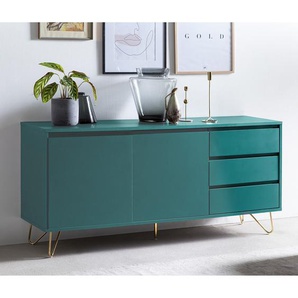 Sideboard 150 x 70 x 40cm Blau