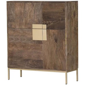 Sideboard  Roxy ¦ braun ¦ Maße (cm): B: 100 H: 118 T: 38