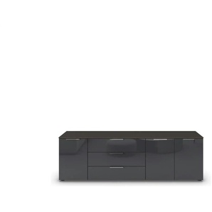 Sideboard | schwarz | 199 cm | 61 cm |