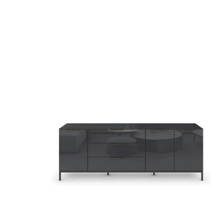 Sideboard | schwarz | 199 cm | 72 cm |