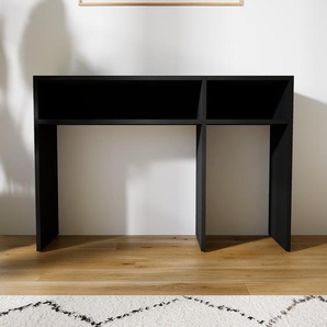 Sideboard Schwarz - Designer-Sideboard: Hochwertige Qualität, einzigartiges Design - 115 x 79 x 34 cm, Individuell konfigurierbar