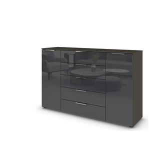 Sideboard ¦ schwarz ¦ Maße (cm): B: 160 H: 100