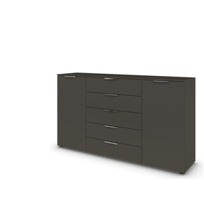 Sideboard ¦ schwarz ¦ Maße (cm): B: 180 H: 100