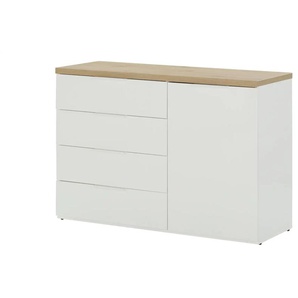 Sideboard  Siena ¦ weiß ¦ Maße (cm): B: 120 H: 82,6 T: 44,4