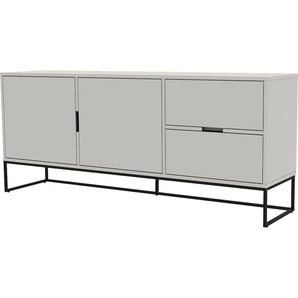 Sideboard TENZO LIPP Sideboards Gr. B/H/T: 176,5 cm x 76 cm x 43 cm, 2 St., weiß (cotton weiß) mit 2 Türen und Schubladen, Design von Tenzo studio