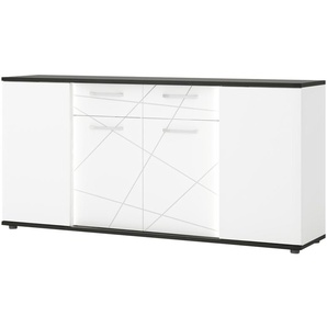 Sideboard  Venedig ¦ weiß ¦ Maße (cm): B: 182 H: 87 T: 40