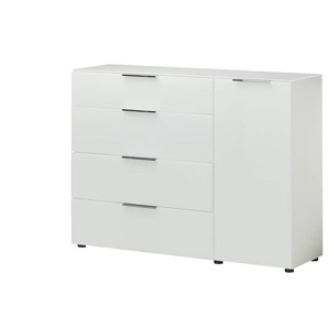 Sideboard  Vitreo Neo ¦ weiß ¦ Maße (cm): B: 135 H: 99 T: 40