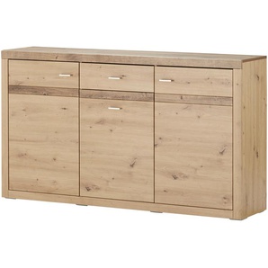 Sideboard  Volare ¦ holzfarben ¦ Maße (cm): B: 159,5 H: 90,8 T: 37