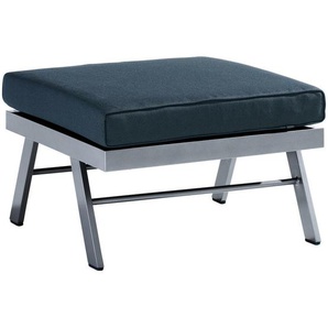 Sieger Loungetisch, Grau, Graphit, Textil, Metall, 72x47x72 cm, Sitzgelegenheit, Loungemöbel, Loungetische