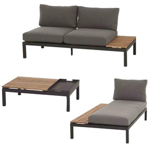 Siena Garden Gartenlounge-Set Alvida, (3-tlg)