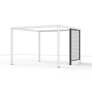 Siena Garden Pavillon-Sichtschutz, Anthrazit, Metall, 160x210x0.5 cm, Sonnen- & Sichtschutz, Sichtschutz