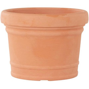 Siena Garden Pflanzentopf, Terracotta, Kunststoff, rund, 45 cm, Dekoration, Blumen & Zubehör, Übertöpfe