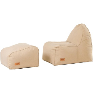 Siena Garden Sitzsack FLOW.U Feet, Indoor & Outdoor, in verschiedenen Farben erhältlich