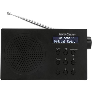 SILVERCREST® DAB+ Radio »SDR 15 A3«, kabellos, mit Li-Ionen Akku