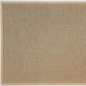 Sisalteppich DEKOWE Mara S2 mit Bordüre Spezial Teppiche Gr. B: 170cm, 5mm, L: 240cm, beige (champagner-meliert) 100% Sisal, auch als Läufer, Wohnzimmer