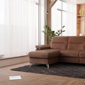 sit&more Ecksofa Astoria L-Form, wahlweise mit motorischer Relaxfunktion