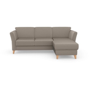 sit&more Ecksofa Visby L-Form, Wahlweise mit Bettfunktion und Bettkasten, frei im Raum stellbar