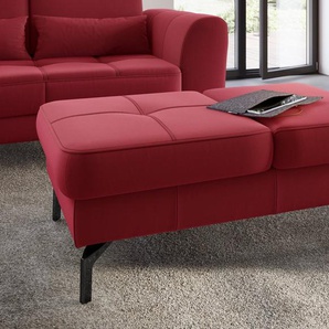 sit&more Hocker Bendigo, mit Klappfunktion, Bodenfreiheit 15 cm, wahlweise in 2 Fußfarben