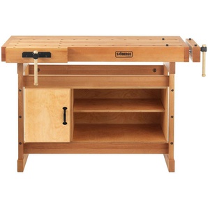 Sjöbergs Hobelbank Scandi Plus 1425 + Schrank, L/B/H: ca. 185,8x71x90 cm