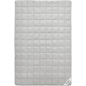 Sleeptex Gewichtsdecke Mirador 6kg, Grau, Textil, Karo, Füllung: Polyester, 135x200 cm, Schlaftextilien, Bettdecken