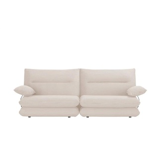 smart 3-sitzer Sofa Ellen - beige - Materialmix - 244 cm - 89 cm - 108 cm | Möbel Kraft