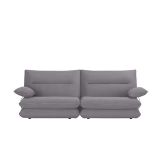 smart 3-sitzer Sofa  Ellen ¦ grau ¦ Maße (cm): B: 244 H: 89 T: 108