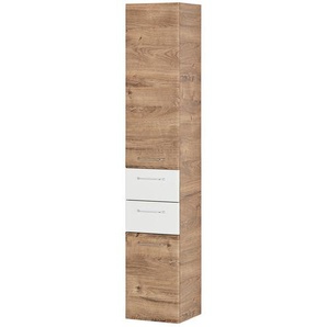 smart Hochschrank Onda - holzfarben - Materialmix - 35 cm - 185,5 cm - 33 cm | Möbel Kraft