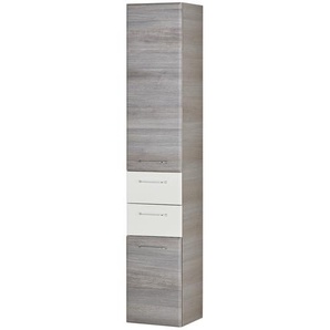 smart Hochschrank  Onda ¦ grau ¦ Maße (cm): B: 35 H: 185,5 T: 33