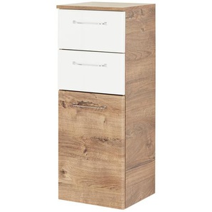 smart Midischrank   Onda ¦ holzfarben ¦ Maße (cm): B: 35 H: 90,5 T: 33