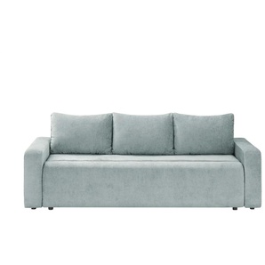 smart Big Sofa  mit Schlaffunktion Fania ¦ türkis/petrol ¦ Maße (cm): B: 232 H: 85 T: 104