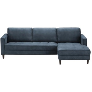 smart Ecksofa  Geradine ¦ blau ¦ Maße (cm): B: 260 H: 85 T: 170