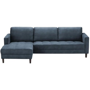 smart Ecksofa  Geradine ¦ blau ¦ Maße (cm): B: 260 H: 85 T: 170