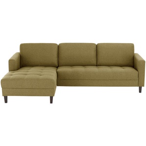 smart Ecksofa  Geradine ¦ grün ¦ Maße (cm): B: 260 H: 85 T: 170