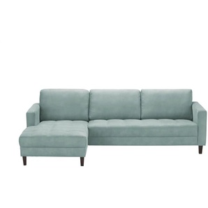 smart Ecksofa  Geradine ¦ grün ¦ Maße (cm): B: 260 H: 85 T: 170