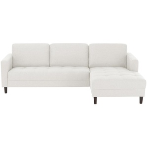 smart Ecksofa  Geradine ¦ weiß ¦ Maße (cm): B: 260 H: 85 T: 170