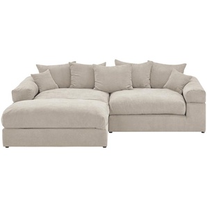 smart Ecksofa  Lionore ¦ weiß ¦ Maße (cm): B: 266 H: 86 T: 203