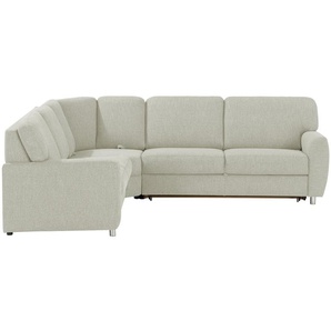 smart Ecksofa  Valencia ¦ grau ¦ Maße (cm): B: 240 H: 90 T: 270