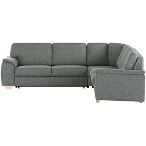 smart Ecksofa  Valencia ¦ grau ¦ Maße (cm): B: 280 H: 90 T: 250