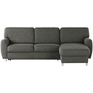 smart Ecksofa  Valencia ¦ schwarz ¦ Maße (cm): B: 263 H: 90 T: 173