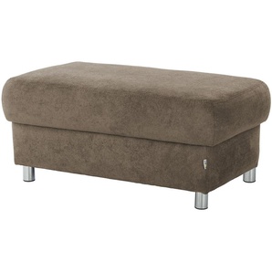 smart Hocker  Valencia ¦ braun ¦ Maße (cm): B: 100 H: 45 T: 60