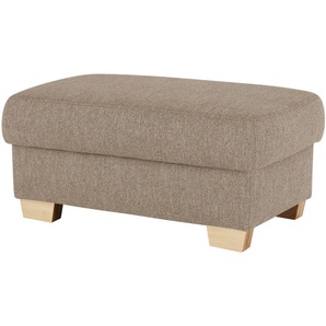 smart Hocker  Valencia ¦ braun ¦ Maße (cm): B: 100 H: 45 T: 60