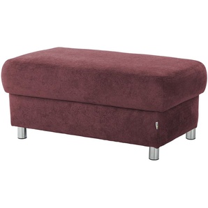 smart Hocker  Valencia ¦ rot ¦ Maße (cm): B: 100 H: 45 T: 60